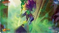 Magic Grand Prix 2018 Playmat: Toronto - Merfolk Mistbinder - Magic Promotional Playmats - Playmats card