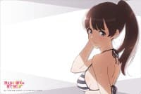 Bushiroad Rubber Mat Collection Vol.167: Saekano: How to Raise a Boring Girlfriend Flat - Megumi Kato (Swimsuit Ver.) - Bushiroad Playmats - Playmats card
