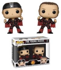 Bullet Club: The Young Bucks 2-Pack - Pop! Vinyl - Funko card