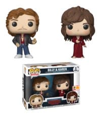 Stranger Things: Billy & Karen 2-Pack (SDCC 2018 Exclusive) - Pop! Vinyl - Funko card