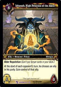 Ishanah, High Priestess of the Aldor - March of the Legion - WoW card