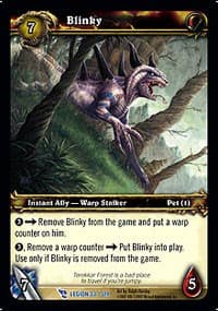 Blinky - March of the Legion - WoW card