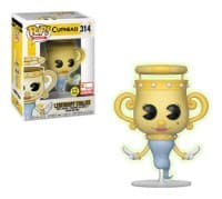 Cuphead: Legendary chalace (Glow in the Dark) (E3 2018 Exclusive) - Pop! Vinyl - Funko card