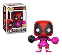 Deadpool: Cheerleader Deadpool (Pink) (Bobble-Head) (SDCC 2018 Exclusive) - Pop! Vinyl - Funko card
