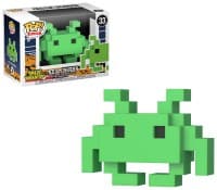 Space Invaders: Medium Invader (Green) - Pop! Vinyl - Funko card