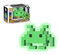 Space Invaders: Medium Invader (Green) (Glow in the Dark) (GameStop Exclusive) - Pop! Vinyl - Funko card