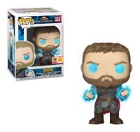 Thor: Ragnarok: Thor (Lightning) (Bobble-Head) (SDCC 2018 Exclusive) - Pop! Vinyl - Funko card