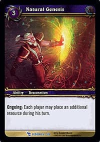Natural Genesis - March of the Legion - WoW card