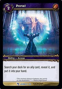 Portal - March of the Legion - WoW card
