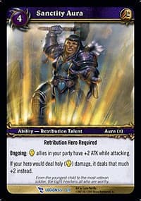 Sanctity Aura - March of the Legion - WoW card