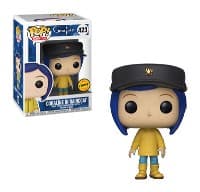 Coraline: Coraline in Raincoat (with Hat) (Limited Edition Chase) - Pop! Vinyl - Funko card