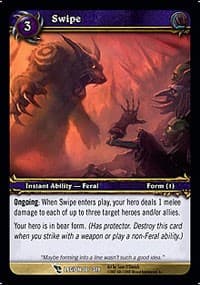 Swipe - March of the Legion - WoW card