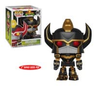 Power Rangers: Megazord Super Sized 6" (Black/Gold) (Power Morphicon Exclusive) - Pop! Vinyl - Funko card