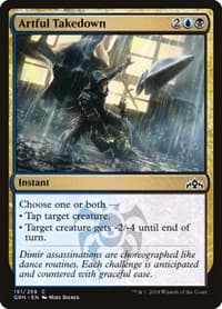 Artful Takedown - Guilds of Ravnica - Magic: The Gathering card