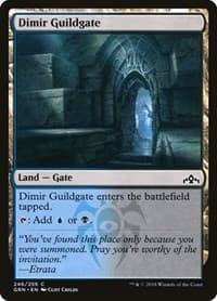 Dimir Guildgate (246) - Guilds of Ravnica - Magic: The Gathering card