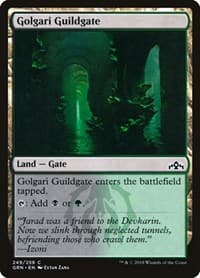 Golgari Guildgate (249) - Guilds of Ravnica - Magic: The Gathering card