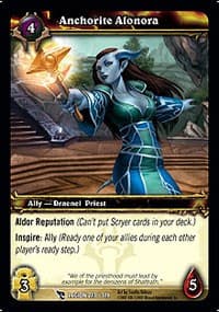 Anchorite Alonora - March of the Legion - WoW card