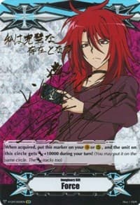 Imaginary Gift [Force] - Ren Suzugamori (Hot Stamped) - Gift Markers - Cardfight Vanguard card