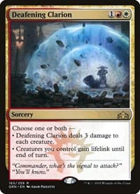 Deafening Clarion - Guilds of Ravnica - Magic: The Gathering card