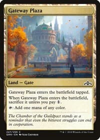 Gateway Plaza - Guilds of Ravnica - Magic: The Gathering card