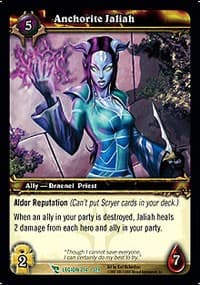Anchorite Jaliah - March of the Legion - WoW card