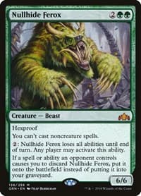 Nullhide Ferox - Guilds of Ravnica - Magic: The Gathering card