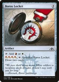Boros Locket - Guilds of Ravnica - Magic: The Gathering card