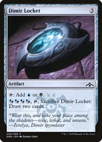 Dimir Locket - Guilds of Ravnica - Magic: The Gathering card