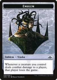 Emblem - Vraska, Golgari Queen - Guilds of Ravnica - Magic: The Gathering card