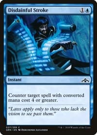 Disdainful Stroke - Guilds of Ravnica - Magic: The Gathering card