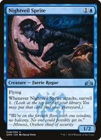 Nightveil Sprite - Guilds of Ravnica - Magic: The Gathering card