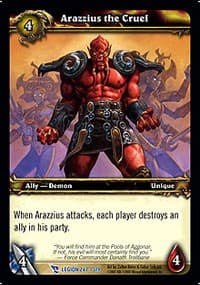 Arazzius the Cruel - March of the Legion - WoW card