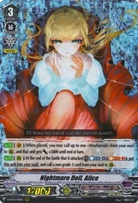 Nightmare Doll, Alice - V-BT02 : Strongest! Team AL4 - Cardfight Vanguard card