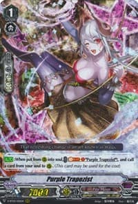 Purple Trapezist - V-BT02 : Strongest! Team AL4 - Cardfight Vanguard card
