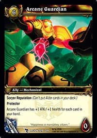 Arcane Guardian - March of the Legion - WoW card