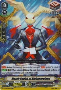 March Rabbit of Nightmareland - V-BT02 : Strongest! Team AL4 - Cardfight Vanguard card