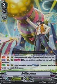 Artilleryman - V-BT02 : Strongest! Team AL4 - Cardfight Vanguard card