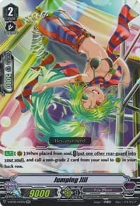 Jumping Jill - V-BT02 : Strongest! Team AL4 - Cardfight Vanguard card