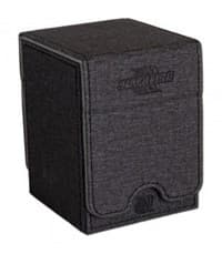 Convertible Deck Box - Single Vertical Black - Legion Premium Supplies Deck Boxes - Deck Boxes card