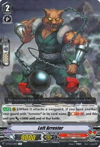 Left Arrester - V-BT02 : Strongest! Team AL4 - Cardfight Vanguard card