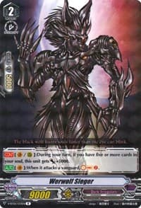 Werwolf Sieger - V-BT02 : Strongest! Team AL4 - Cardfight Vanguard card