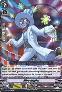 Nitro Juggler - V-BT02 : Strongest! Team AL4 - Cardfight Vanguard card