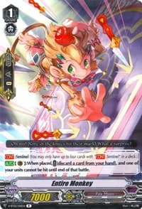 Entire Monkey - V-BT02 : Strongest! Team AL4 - Cardfight Vanguard card