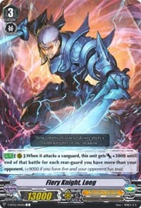 Fiery Knight, Loeg - V-BT02 : Strongest! Team AL4 - Cardfight Vanguard card