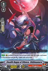 Stealth Rogue of Silence, Shijimamaru - V-BT02 : Strongest! Team AL4 - Cardfight Vanguard card