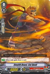 Stealth Beast, Cat Devil - V-BT02 : Strongest! Team AL4 - Cardfight Vanguard card