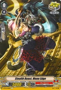 Stealth Beast, Moon Edge - V-BT02 : Strongest! Team AL4 - Cardfight Vanguard card