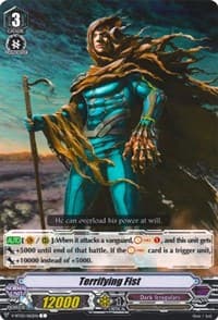 Terrifying Fist - V-BT02 : Strongest! Team AL4 - Cardfight Vanguard card