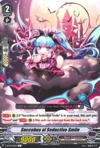 Succubus of Seductive Smile - V-BT02 : Strongest! Team AL4 - Cardfight Vanguard card