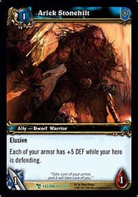 Arlek Stonehilt - March of the Legion - WoW card